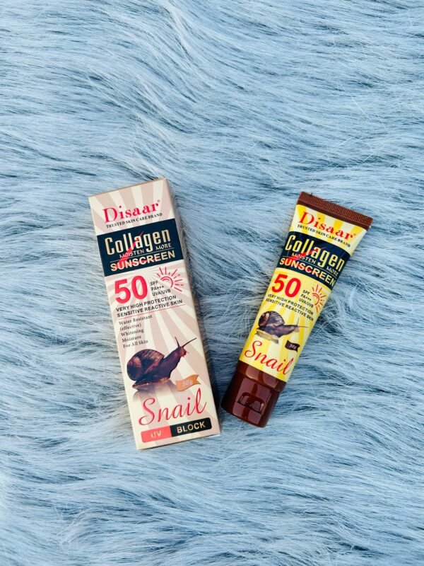 Disaar Collagen Snail Sunscreen Cream
