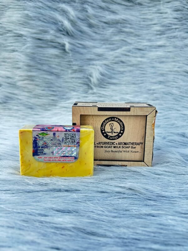 Tulip Saffron Goat Milk Soap