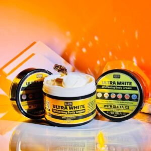 Glow Ultra White Whitening Body Cream with Gluta X3 (250g)