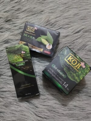 KOJI Mara Premium Glow Combo (Soap + Serum + Cream)