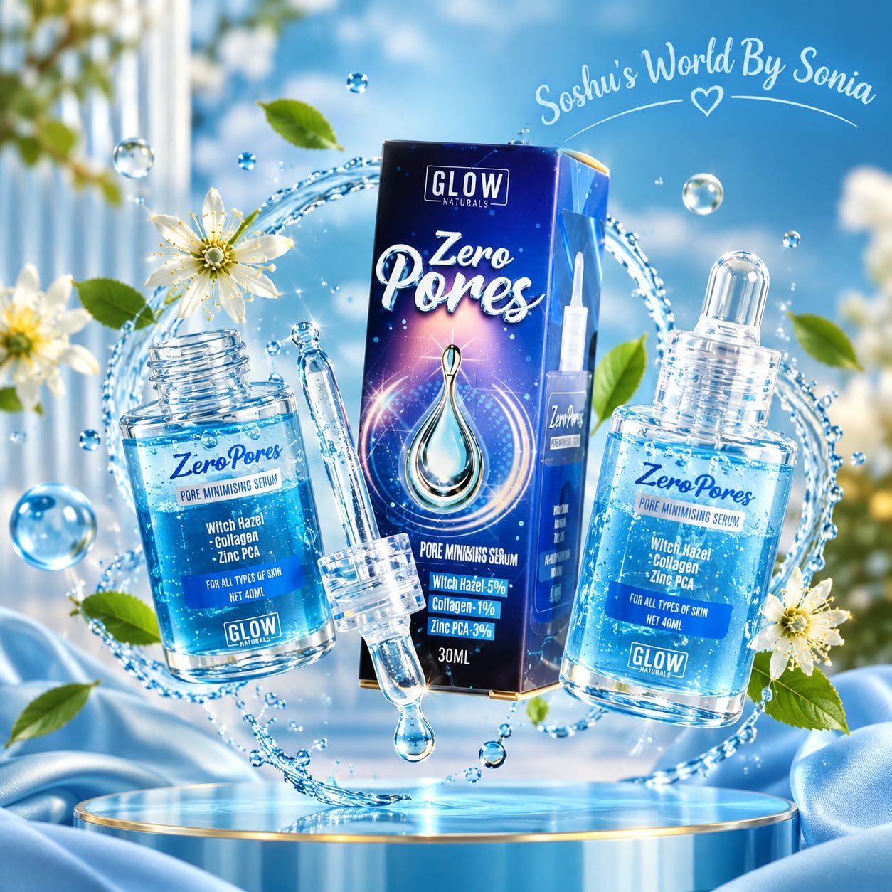 Glow Industry “Zero Pores” Pore Minimising Serum