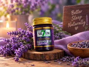 Green Seven Sleep Balm – Moisturizing Herb Lavender🪻✨
